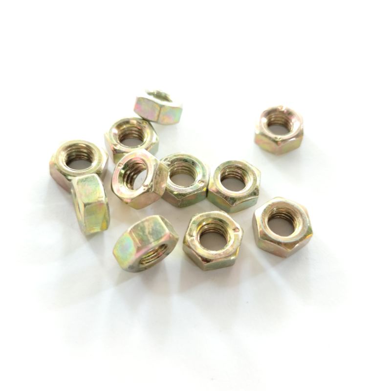 สีเหลืองถั่ว M6 / NUT 10 / NUT M6