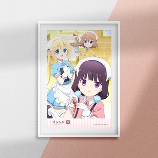 โปสเตอร์อนิเมะ A3 - Blend S