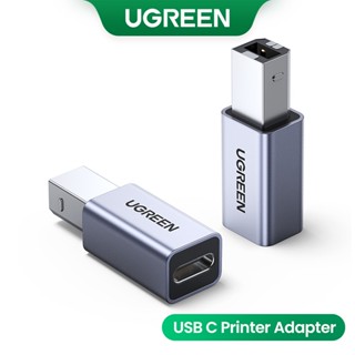 UGREEN Original Usb C Printer อะแดปเตอร์เครื่องสแกนเนอร์ Type C Female To Usb 2.0 B สําหรับเครื่องพิมพ์