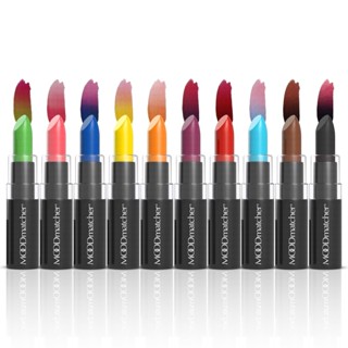 Fran Wilson Mood Matcher Lipstick แพคเกจใหม่ : ลิปมูด เปลี่ยนสี USA ลิปจูบไม่หลุด x 1 ชิ้น alyst