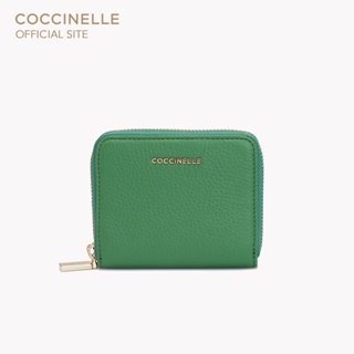 COCCINELLE METALLIC SOFT WALLET 11A201 กระเป๋าสตางค์ผู้หญิง