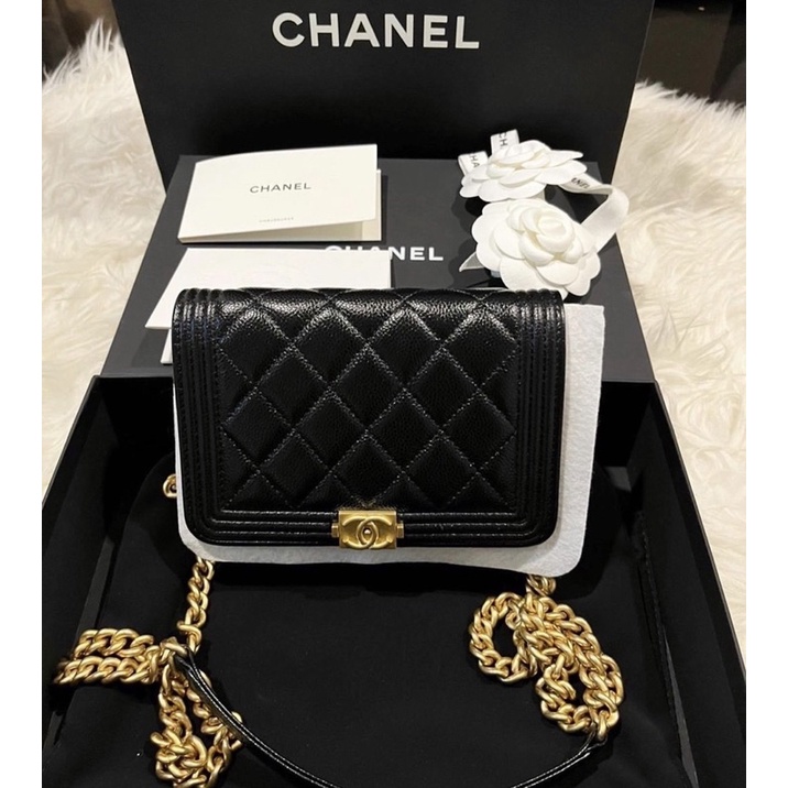Used like new Chanel Boy woc size 6"