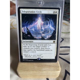 การ์ด MTG Teleportation Circle White EDH Magic the gathering รุ่น AFR สภาพ Nm