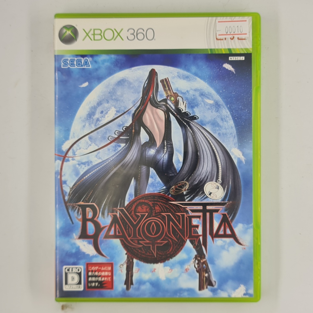 [00010] BAYONETTA (JP)(XBOX360)(USED) แผ่นเกมแท้ มือสอง !!