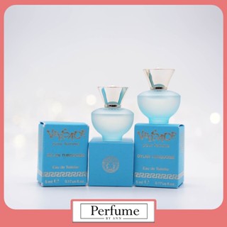 Versac e Dylan Turquoise Pour Femme EDT 5 ml ขนาดพกพา หัวแต้ม (ของแท้ 100%) : น้ำหอม เวอร์ซาเช่