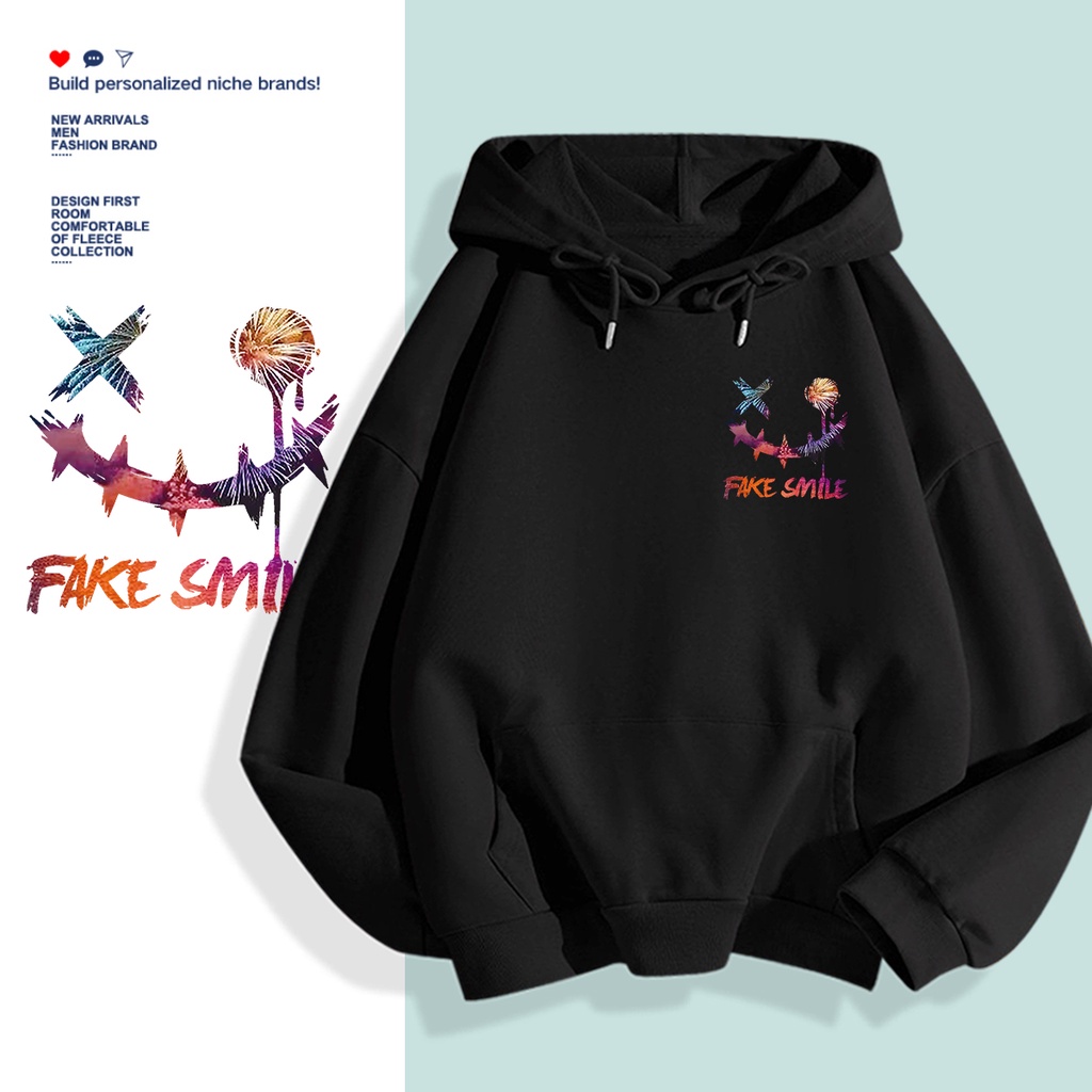 L442B    เสื้อฮู้ดลายแฟชั่นสวยน่ารัก.เสื้อแขนยาว.มี7สีหลายไซส์(S-3XL)