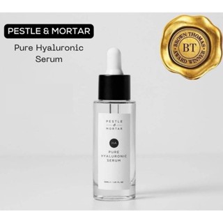 ลดอีก 150- ใส่โค้ดshopee(B5GMV23)  PESTLE &amp; MORTAR Pure Hyaluronic Serum