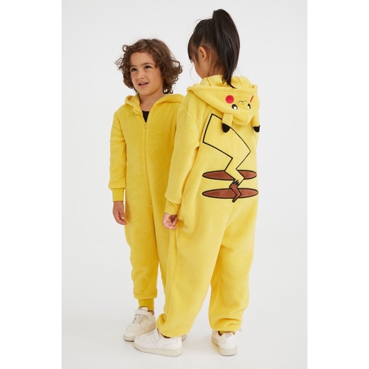 H&M pikachu jumpsuit Shopee Thailand