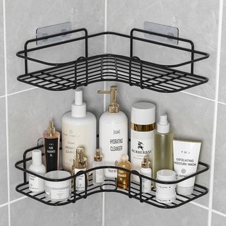 Rak Dapur Rak Sudut Kamar Mandi Stainless/ Rak L Serbaguna/ Rak Sudut Stainless