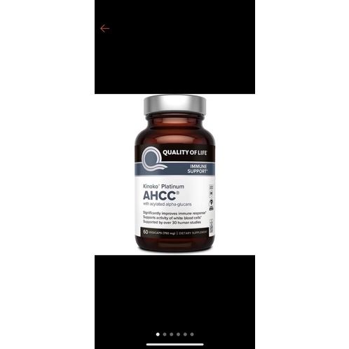 Quality of Life - Premium Kinoko Platinum AHCC Supplement