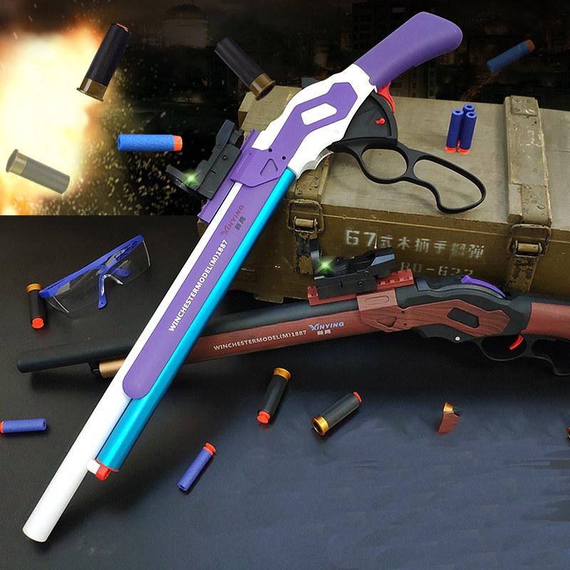 m1887-shotgun-toy-gun-winchester-automatic-shell-ejection-soft-bullet