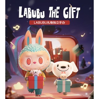 ฟิกเกอร์ POP MART LABUBU THE Gift Kawaii น่ารัก ของเล่นสําหรับเด็ก