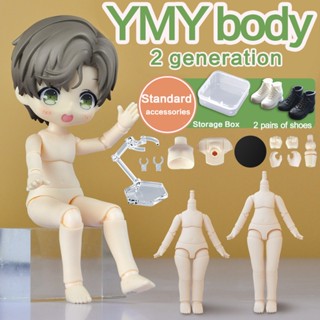 Ymy Body ตัวตุ๊กตา 2 Generation OB11 1/12BJD สําหรับ GSC Nendoroid molly obitsu11 DDF