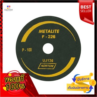 SANDING กระดาษทรายกลม NORTON 4 นิ้ว #100SANDING DISC NORTON 4IN #100