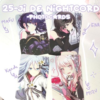 โฟโต้การ์ด 25-ji nightcord de (mizuki, mafuyu, ena, kanade) | Sekai โครงการ