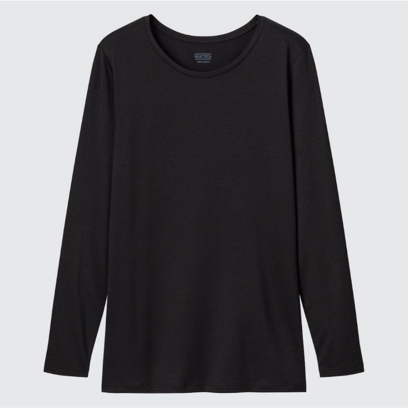 New!! Heatech uniqlo คอกลม