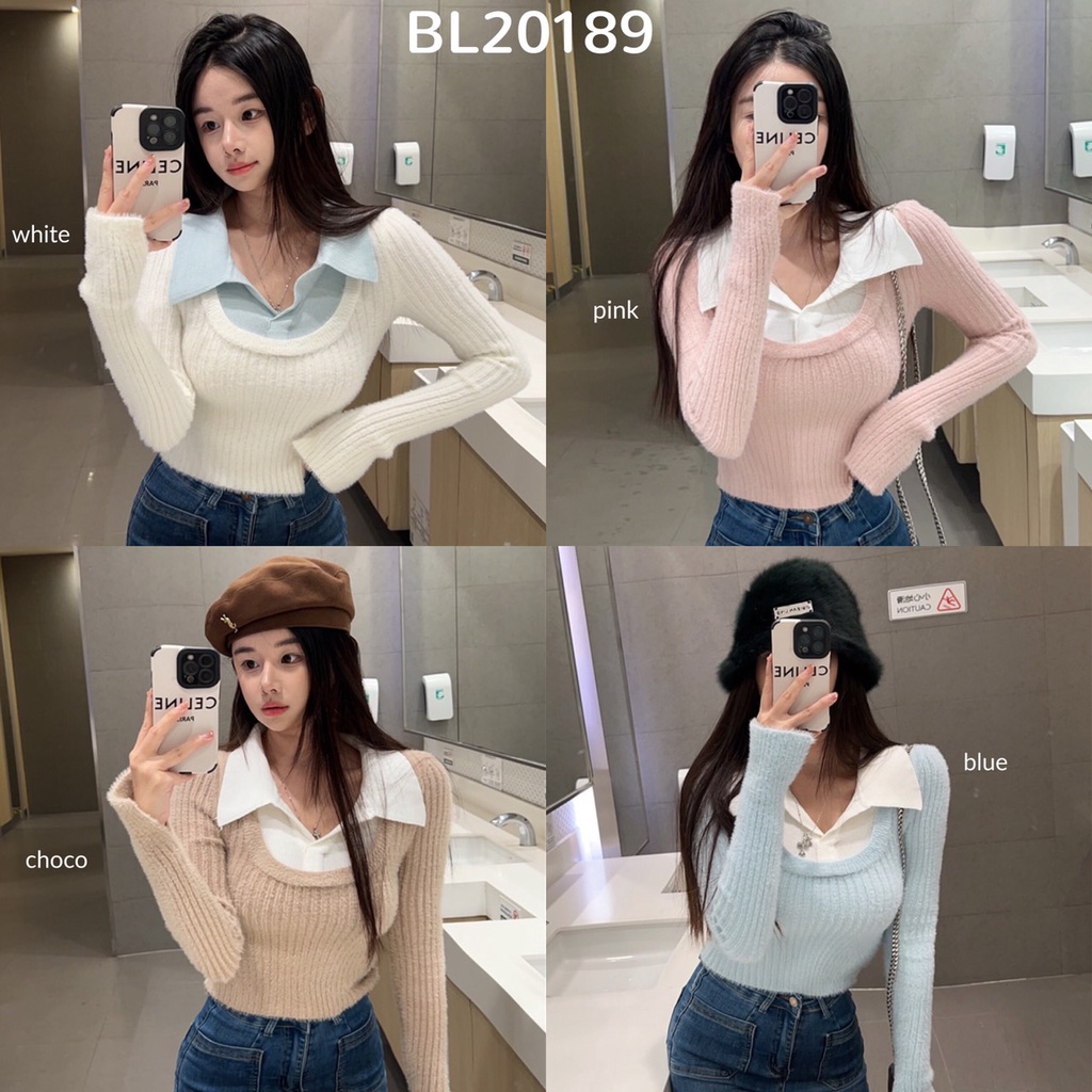 BL20189 Kiyomi Two in One Fury Top