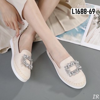 L1688-69 รองเท้าลำลองหนังนิ่ม งานสวยมาก จัดเลยสิค้า