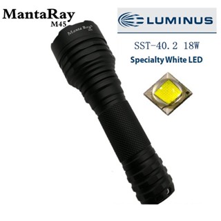 ไฟฉายล่าสัตว์ Manta ray M45 SST40.2 LED 2300lm 18w