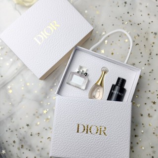 น้ำหอมจิ๋วมินิแบบSET Dior Perfume Set of 3 Travel Size Miniature ไม่มีถุงแบรนด์