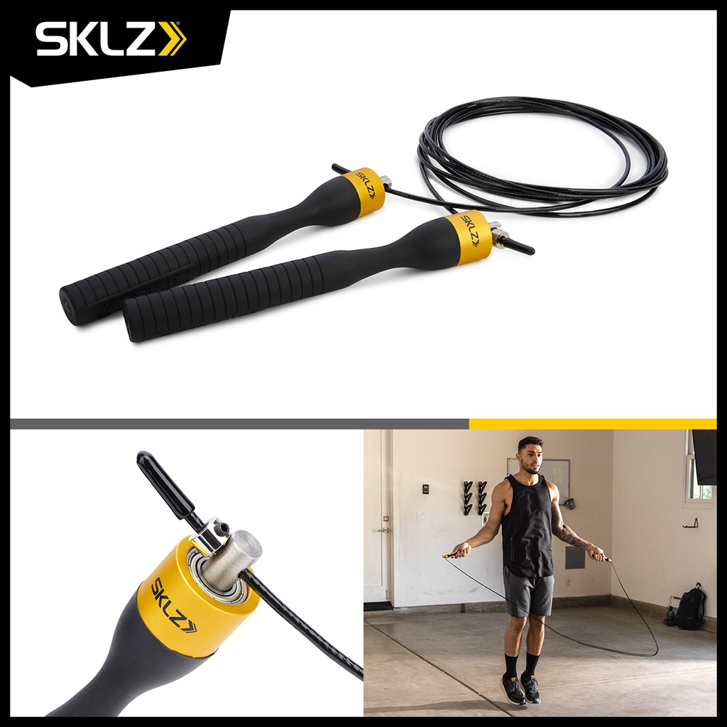 SKLZ - Speed Rope Pro - เชือกกระโดด ออกกำลังกาย เชือกกระโดดปรับสายได้ เชือกกระโดดแบบ Speed