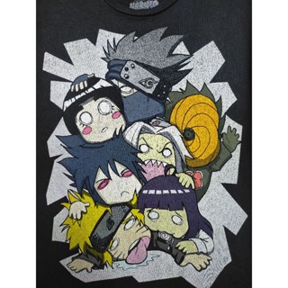 เสื้อยืด มือสอง ลายการ์ตูน อนิเมะ Naruto อก 42 ยาว 28