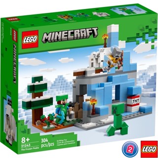 เลโก้ LEGO Minecraft 21243 The Frozen Peaks