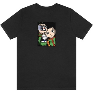 Cotton T-Shirt Hxh Anime T Shirt Men Hunter X Hunter s Hunterxhunter Hunters Summer Manga Shirts Tshirt Tshirts Top_02