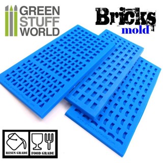 Green Stuff World Silicone molds - BRICKs