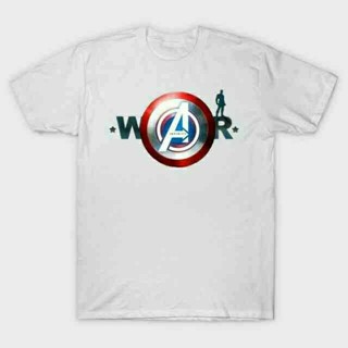 Captain America Marvel Avengers Infinity War T-Shirt High Quality Cotton Short Sleeve Clothing_05