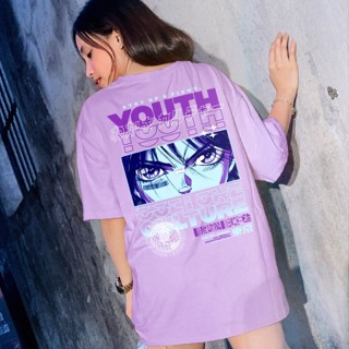 YOUTH CULTURE® STAY UP &amp; FIGHT STREETWEAR VERY PERI OVERSIZED T-SHIRT UNISEX TRENDY TEE EDITION_07