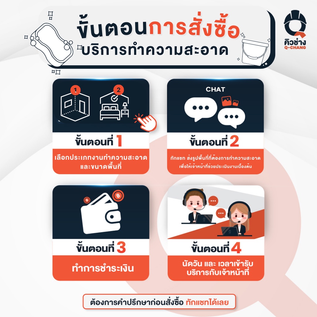 บริการล้างเครื่องซักผ้า(ฝาหน้า) [E-Voucher]