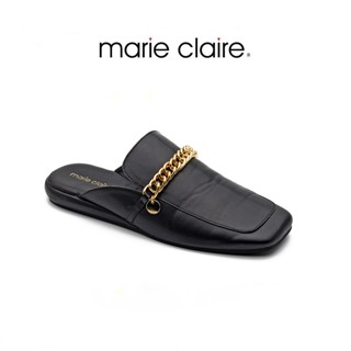 Bata บาจา ยี่ห้อ Marie Claire รองเท้าส้นแบน รองเท้าแฟลต รองเท้าแตะแบบเปิดส้น รองเท้าแฟชั่น สำหรับผู้หญิง รุ่น ALANA สีดำ 5706274