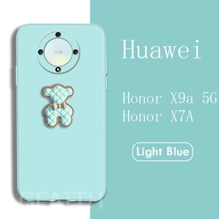 ใหม่ เคสโทรศัพท์มือถือ ซิลิโคนนิ่ม TPU ลายหมีน่ารัก แฟชั่น สําหรับ Huawei HONOR X9a 5G X7A HonorX9a HONORX7A 2023