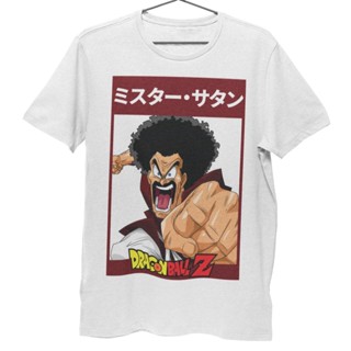 เสื้อยืด Unisex รุ่น Mr. Satan มิสเตอร์ซาตาน Edition T-Shirt ดราก้อนบอลแซด Dragon Ball Z 100%cotton comb_05