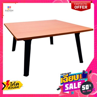 โต๊ะพับญี่ปุ่น สีบีช ขนาด 40x60 เซนติเมตร Japanese folding table, beech color, size 40x60 cm.โต๊ะ