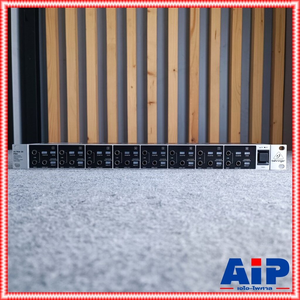 BEHRINGER DI800 V2 ULTRA DI กล่อง DI 800 DI-800 ไดเร็คบ็อก Professional and multi-purpose 8-channel 