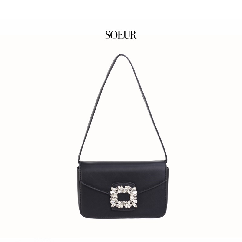 Soeur Rever Bag - สีดํา