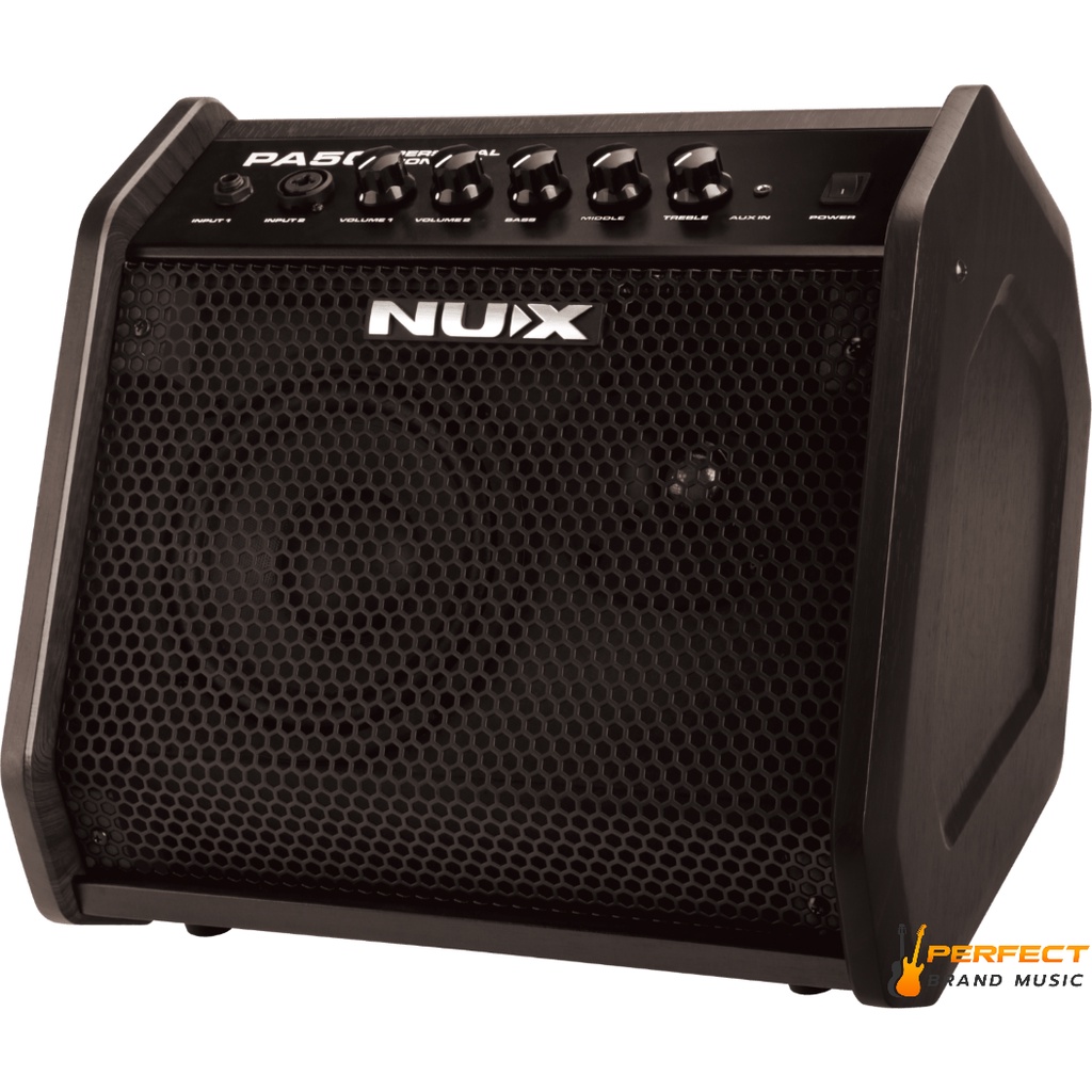 NUX PA-50 Personal Monitor แอมป์ 50 วัตต์ รุ่น PA50 5in1 สำหรับ กลองไฟฟ้า เบส คีย์บอร์ด ร้องเพลง