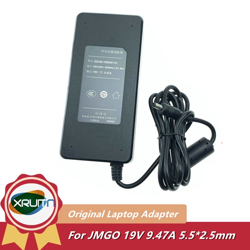 19V 9.47A 180W อะแดปเตอร์ AC DC ดั้งเดิม GQ180-1900947-E1 Charger สําหรับ JMGO โปรเจคเตอร์ J9 V10 J8
