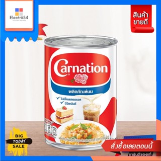 Carnation Carnation นมข้นจืดตราคาร์เนชัน ขนาด 405 กรัม Carnation Evaporated milk product, Carnation brand, size