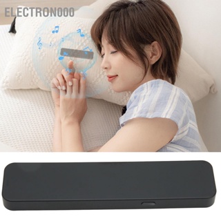 Electron000 Bone Conduction Pillow Speaker ลำโพงสเตอริโอ Bluetooth ไร้สายสำหรับนอนด้านข้างสำหรับผู้ใหญ่เด็ก