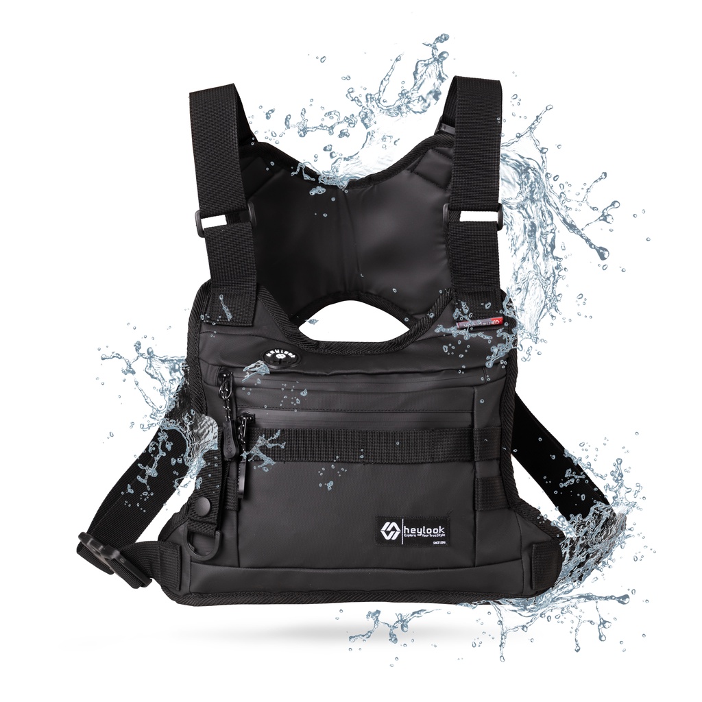 Heylook Official - กระเป๋าคาดหน้าอก Venom 2.0 กระเป๋าคาดหน้าอก Tactical Rig Bag Outdoor Waterproof