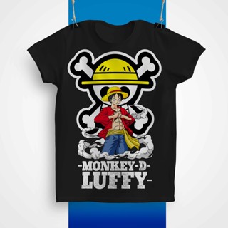 เสื้อยืดวันพีช One Piece หมวกฟาง ลูฟี่