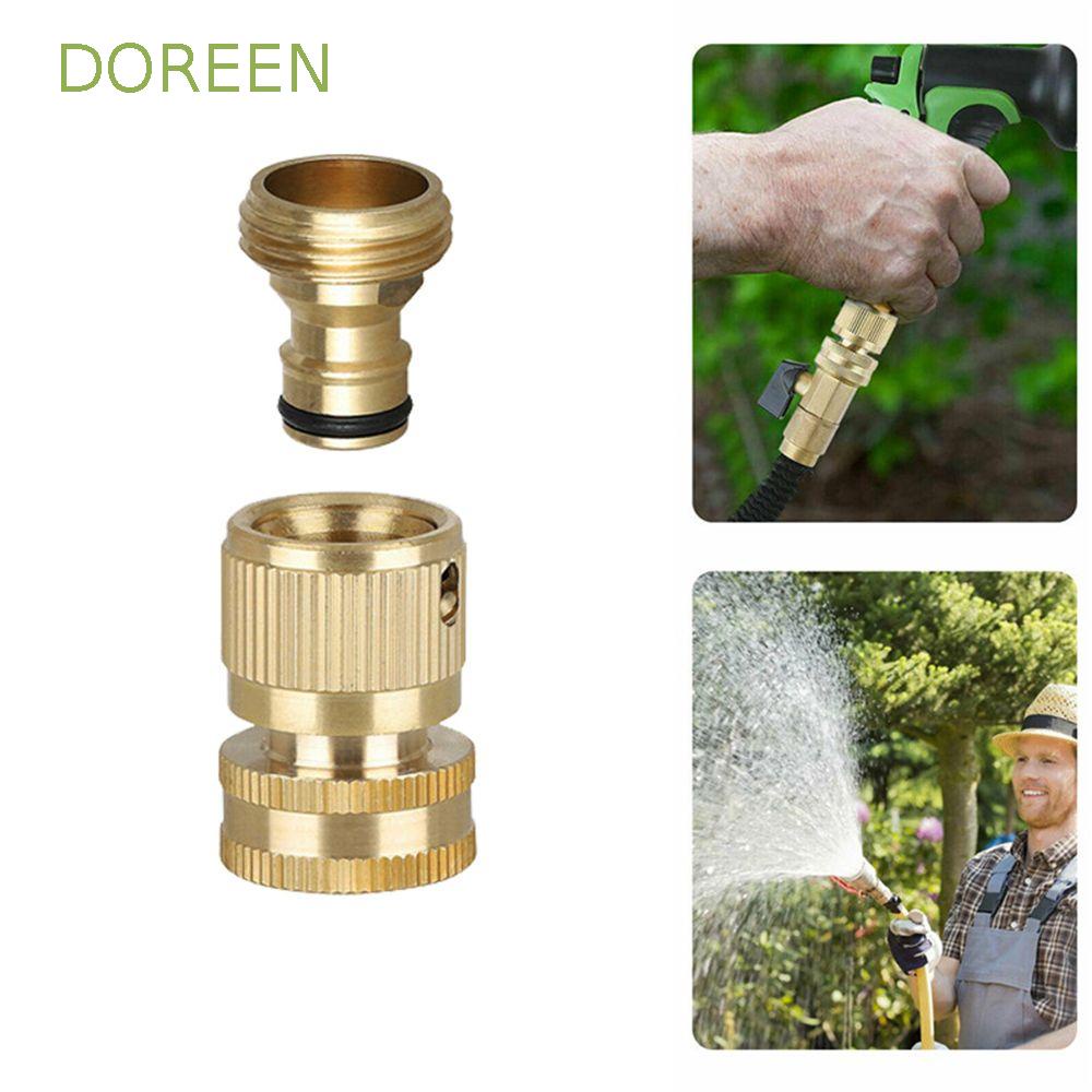 DOREEN Garden hose Multiple ways to use Brass material Easy setup Quick