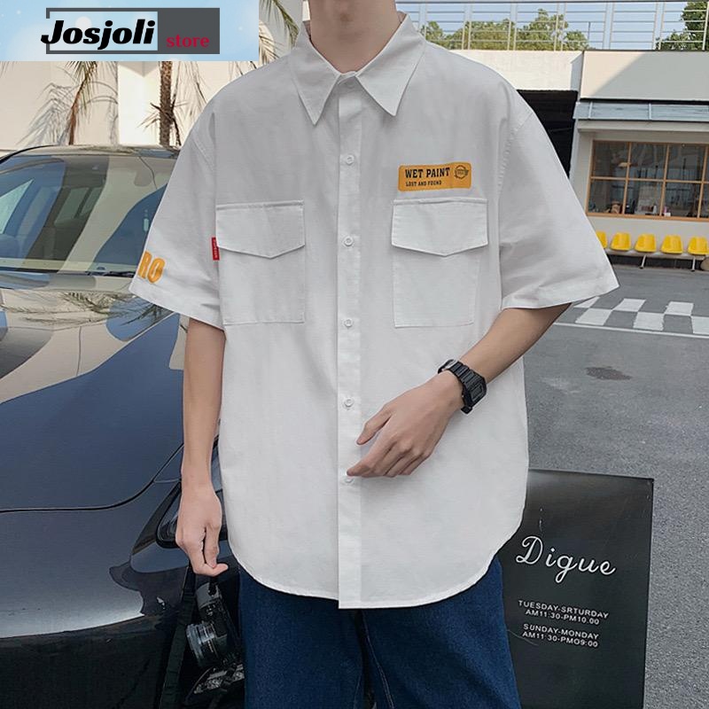 KEMEJA JOSJOLI_STORE/Dexter Shirt/เสื้อแขนสั้นผู้ชาย/ทุกขนาด