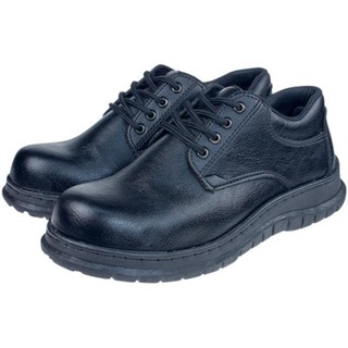 PVC รองเท้านิรภัยพื้น PVC MG81 SAVE AND SAFE เบอร์ 43 สีดำPVC SOLE SAFETY SHOES SAVE AND SAFE MG81 SIZE43 BLACK