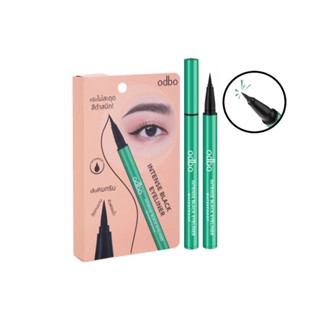 Odbo Intense Black Eyeliner #OD3003 : โอดีบีโอ อินเท้นซ์ แบล็ค อายไลเนอร์ เขียว x 1 ชิ้น svl