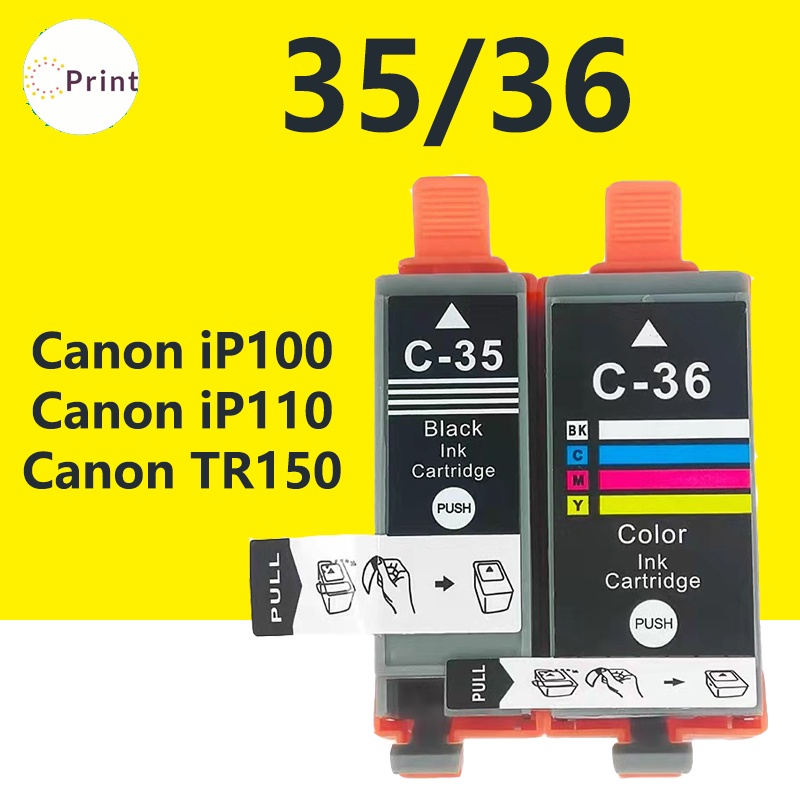 canon pgi 35 cli 36 pgi-35 cli-36 สีดำ PGI 35 CLI 36 36 CLI 36 เข้ากันได้ตลับหมึกที่ใช้กับ canon ip1