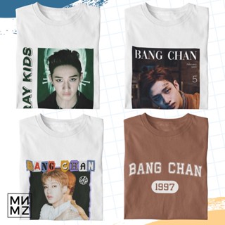 ☌♦Mnmztee | Stray Kids Bang Chan Kpop Graphic Tees Unisex For Men Women Shirt_11